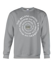 You Belong Among The Wildflowers Crewneck Sweatshirt thumbnail