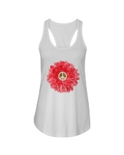 FLOWER PEACE Ladies Flowy Tank thumbnail