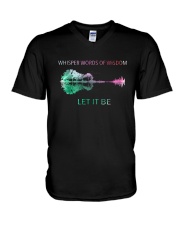 WHISPER WORDS OF WISDOM LET IT BE V-Neck T-Shirt thumbnail