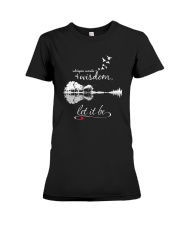 LET IT BE Premium Fit Ladies Tee thumbnail
