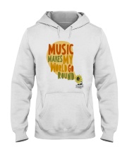MUSIC MAKE MY WORLD GO ROUND Hooded Sweatshirt thumbnail