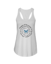 IMAGINE ALL THE PEOPLE LIVING LIFE IN PEACE Ladies Flowy Tank thumbnail