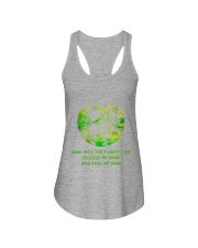 And Into The Forest I Go Ladies Flowy Tank thumbnail