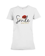 DON'T FORGET TO SMILE EVERYDAY Premium Fit Ladies Tee thumbnail