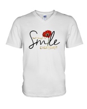 DON'T FORGET TO SMILE EVERYDAY V-Neck T-Shirt thumbnail