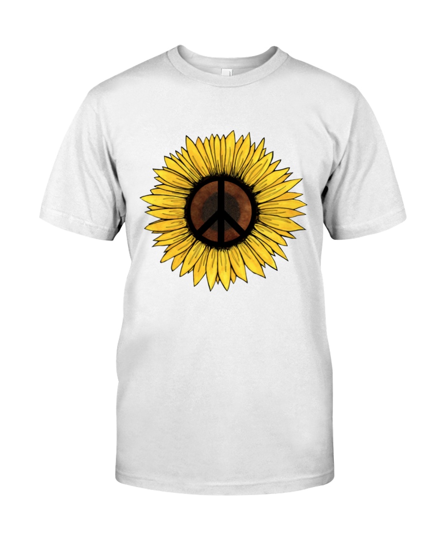 PEACE SUNFLOWER 1 Classic T-Shirt