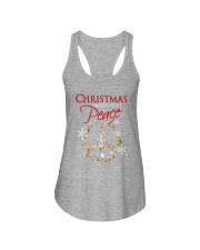 PEACE CHRISTMAS Ladies Flowy Tank thumbnail