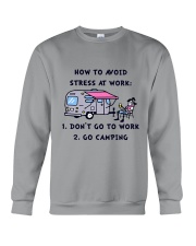 How To Avoid Stress Crewneck Sweatshirt thumbnail