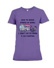 How To Avoid Stress Premium Fit Ladies Tee thumbnail