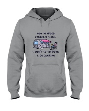 How To Avoid Stress Hooded Sweatshirt thumbnail