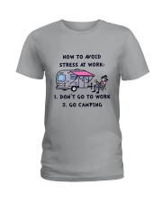 How To Avoid Stress Ladies T-Shirt thumbnail
