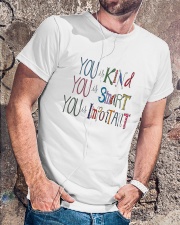 YOU IS KIND SMART IMPORTANT Classic T-Shirt lifestyle-mens-crewneck-front-4