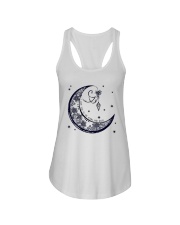I LOVE YOU TO THE MOON AND BACK Ladies Flowy Tank thumbnail