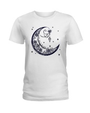 I LOVE YOU TO THE MOON AND BACK Ladies T-Shirt thumbnail