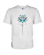 Yoga Mandala V-Neck T-Shirt thumbnail