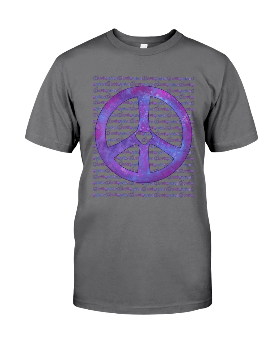 PEACE SIGN Premium Fit Mens Tee