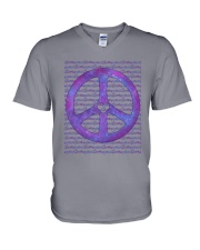 PEACE SIGN V-Neck T-Shirt thumbnail