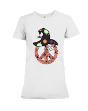 PEACE HALLOWEEN Premium Fit Ladies Tee thumbnail
