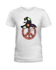 PEACE HALLOWEEN Ladies T-Shirt thumbnail