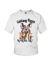 GETTING PIGGY WITH IT Youth T-Shirt thumbnail
