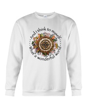 And I Think To Myself Crewneck Sweatshirt thumbnail