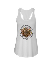 And I Think To Myself Ladies Flowy Tank thumbnail