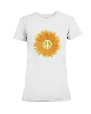 FLOWER PEACE Premium Fit Ladies Tee thumbnail
