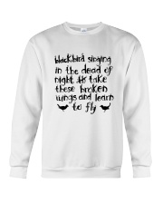 Blackbird Singging Crewneck Sweatshirt thumbnail