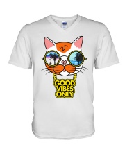 GOOD VIBES V-Neck T-Shirt thumbnail