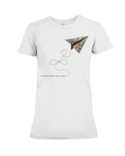 FIND A HAPPY PLACE Premium Fit Ladies Tee thumbnail