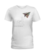 FIND A HAPPY PLACE Ladies T-Shirt thumbnail