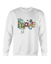 PEACE LOVE Crewneck Sweatshirt thumbnail