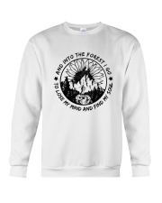 And Into The Forest I Go Crewneck Sweatshirt thumbnail