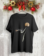 Cat and Peace Classic T-Shirt lifestyle-holiday-crewneck-front-2