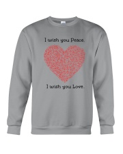 LOVE PEACE Crewneck Sweatshirt thumbnail