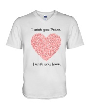 LOVE PEACE V-Neck T-Shirt thumbnail