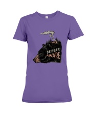 Be Bear Aware Premium Fit Ladies Tee thumbnail