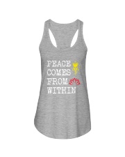 PEACE COME FROM WITHIN Ladies Flowy Tank thumbnail