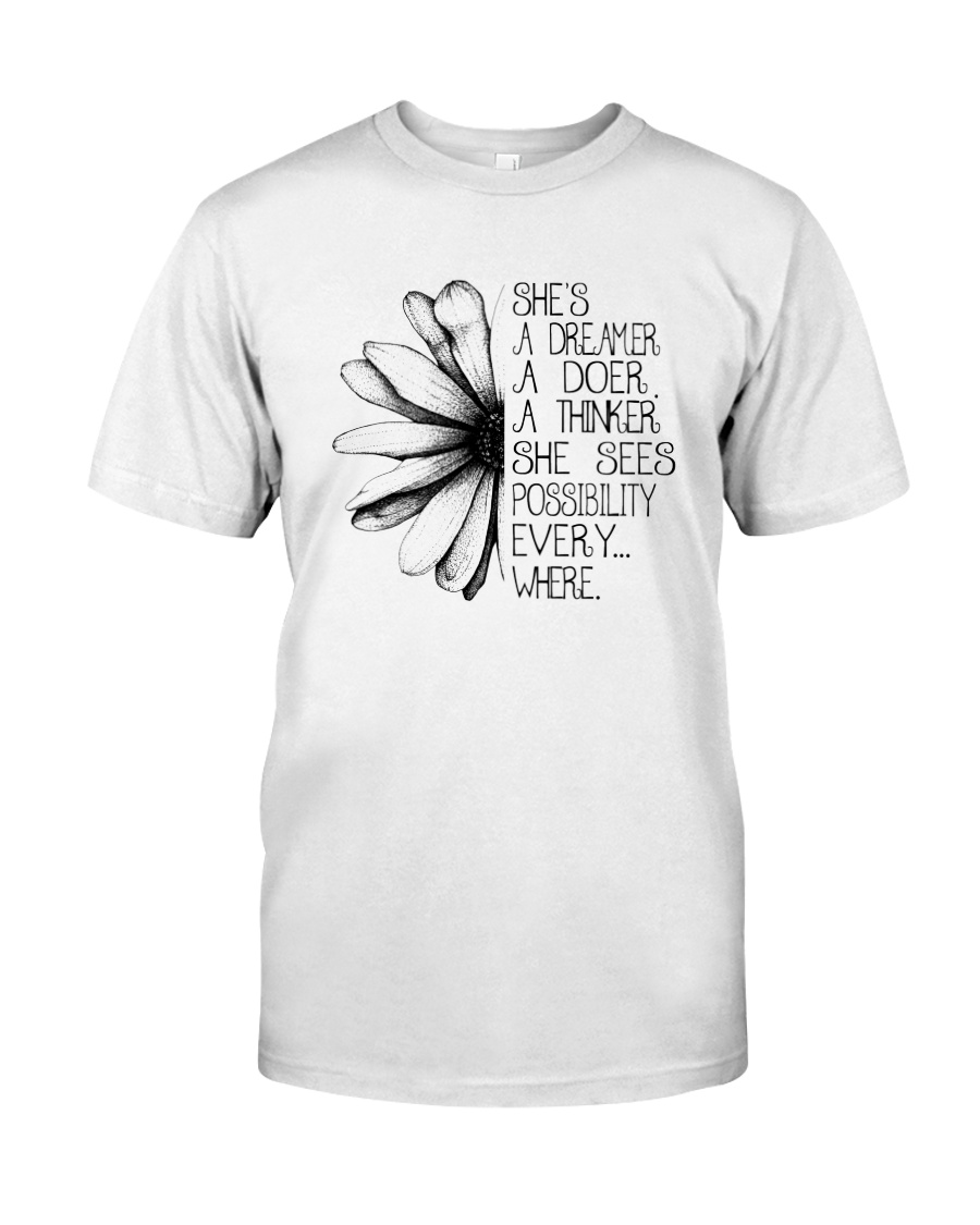 PEACE FLOWER Classic T-Shirt