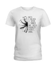 PEACE FLOWER Ladies T-Shirt thumbnail