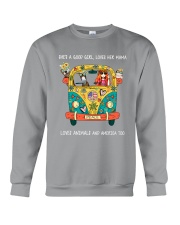 She Is A Good Girl Crewneck Sweatshirt thumbnail