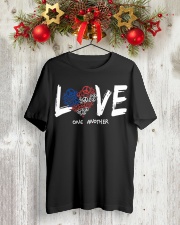 LOVE ONE ANOTHER Classic T-Shirt lifestyle-holiday-crewneck-front-2