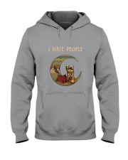 I Hate People Camping Hooded Sweatshirt thumbnail