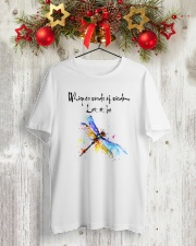 Whisper Words Of Wisdom Classic T-Shirt lifestyle-holiday-crewneck-front-2