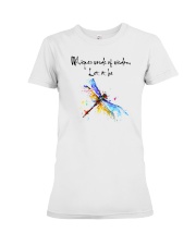 Whisper Words Of Wisdom Premium Fit Ladies Tee thumbnail