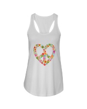 PEACE LOVE Ladies Flowy Tank thumbnail