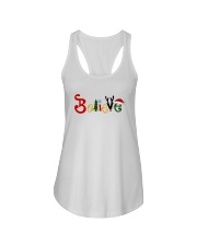 Believe Ladies Flowy Tank thumbnail
