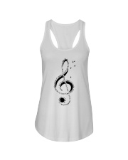 Let It Be Music Note Ladies Flowy Tank thumbnail