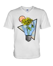 FLOWER V-Neck T-Shirt thumbnail