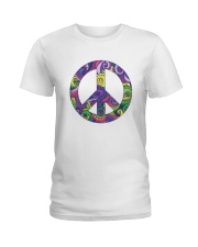 Peace Love Music Ladies T-Shirt thumbnail
